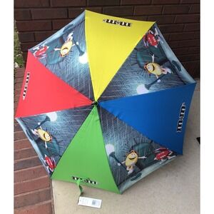 Collectable M & M Candy Umbrella Unique Golf 36" Multicolor New